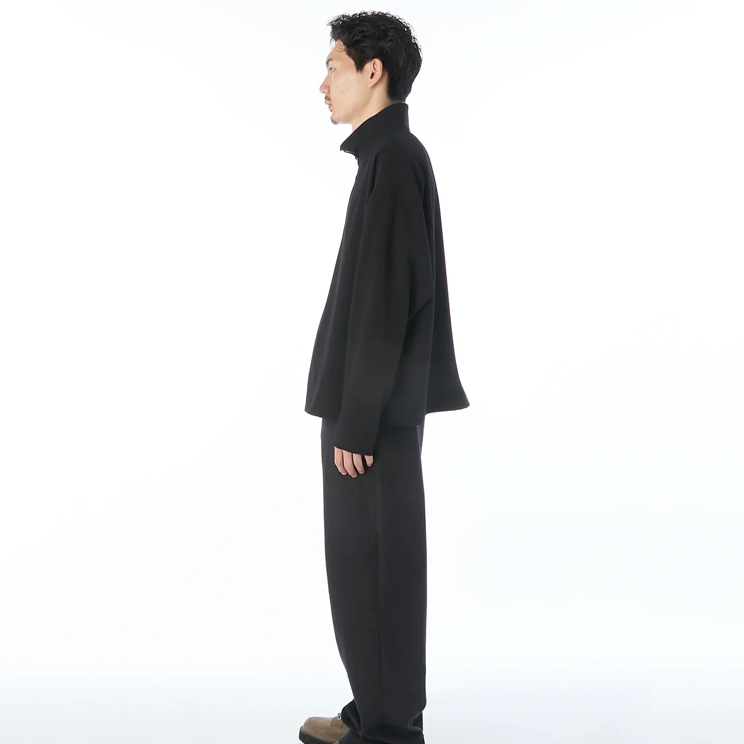 [2262-BL15-003] STAND COLLAR BLOUSON