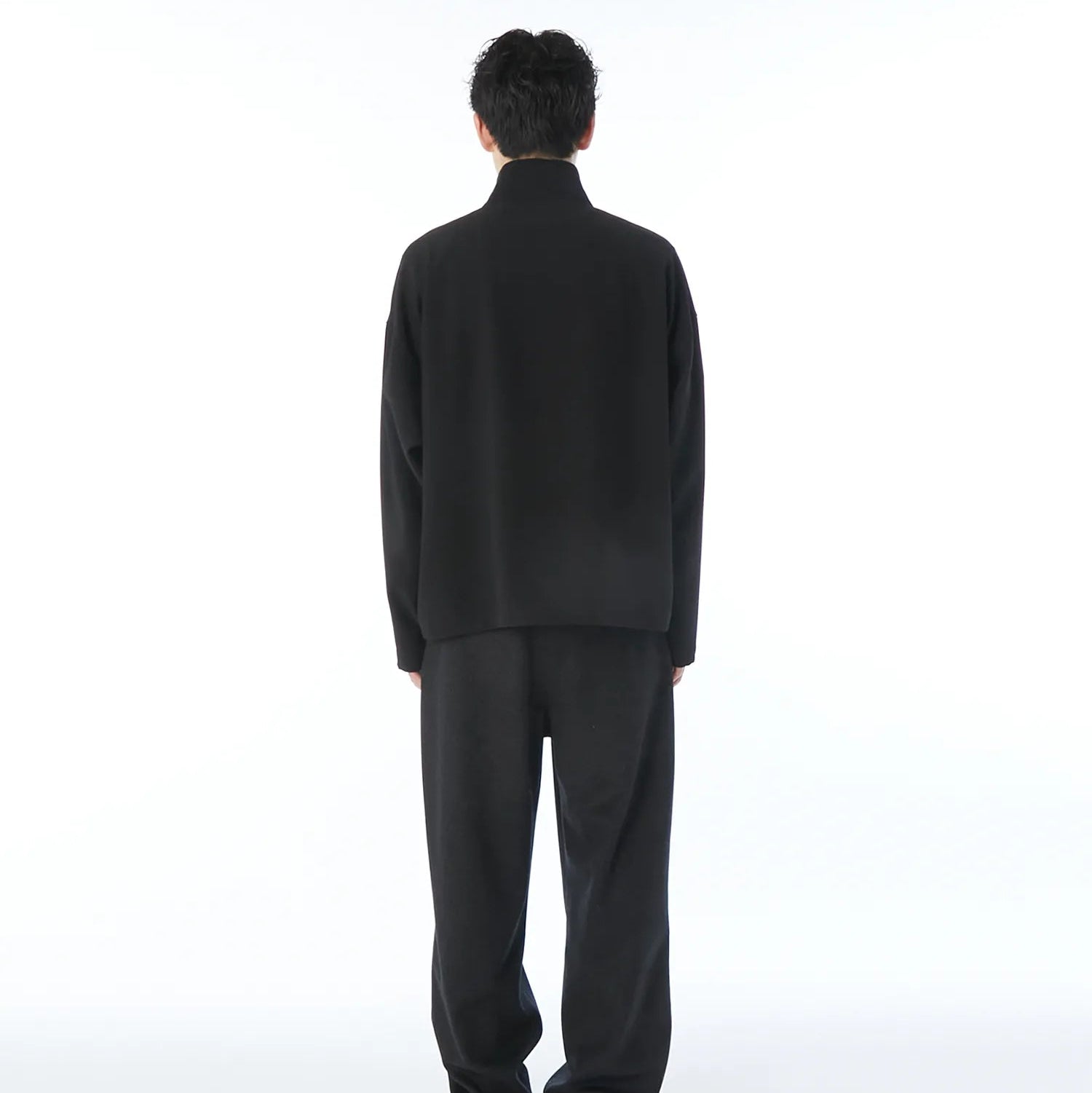 [2262-BL15-003] STAND COLLAR BLOUSON