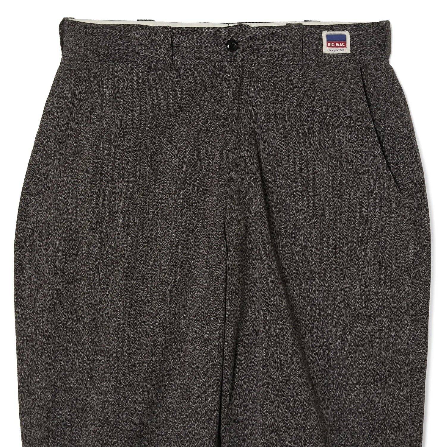 [2262-PT60-026] N.HOOLYWOOD COMPILE × BIG MAC / BLACK CHAMBRAY WORK PANTS