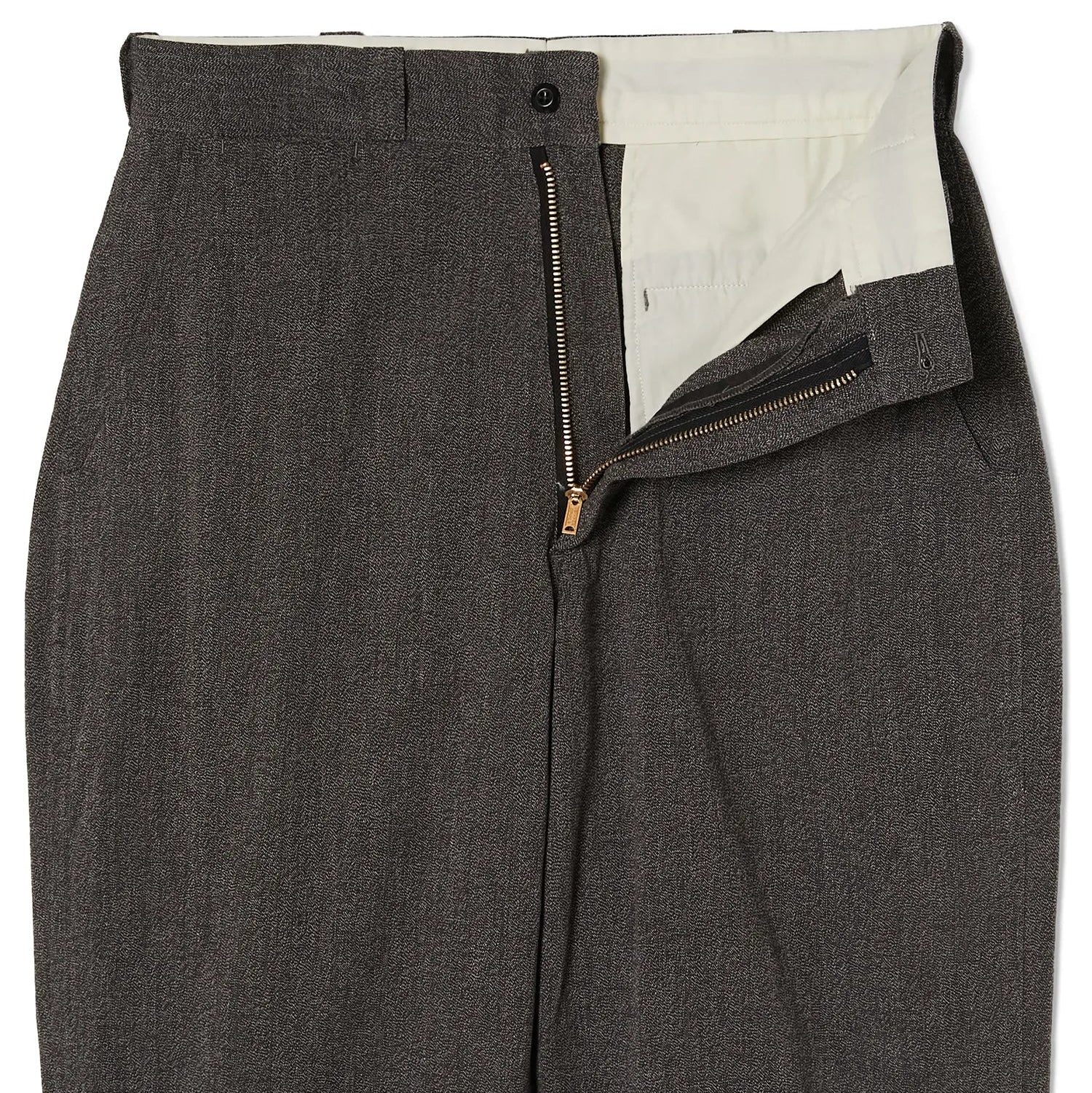 [2262-PT60-026] N.HOOLYWOOD COMPILE × BIG MAC / BLACK CHAMBRAY WORK PANTS