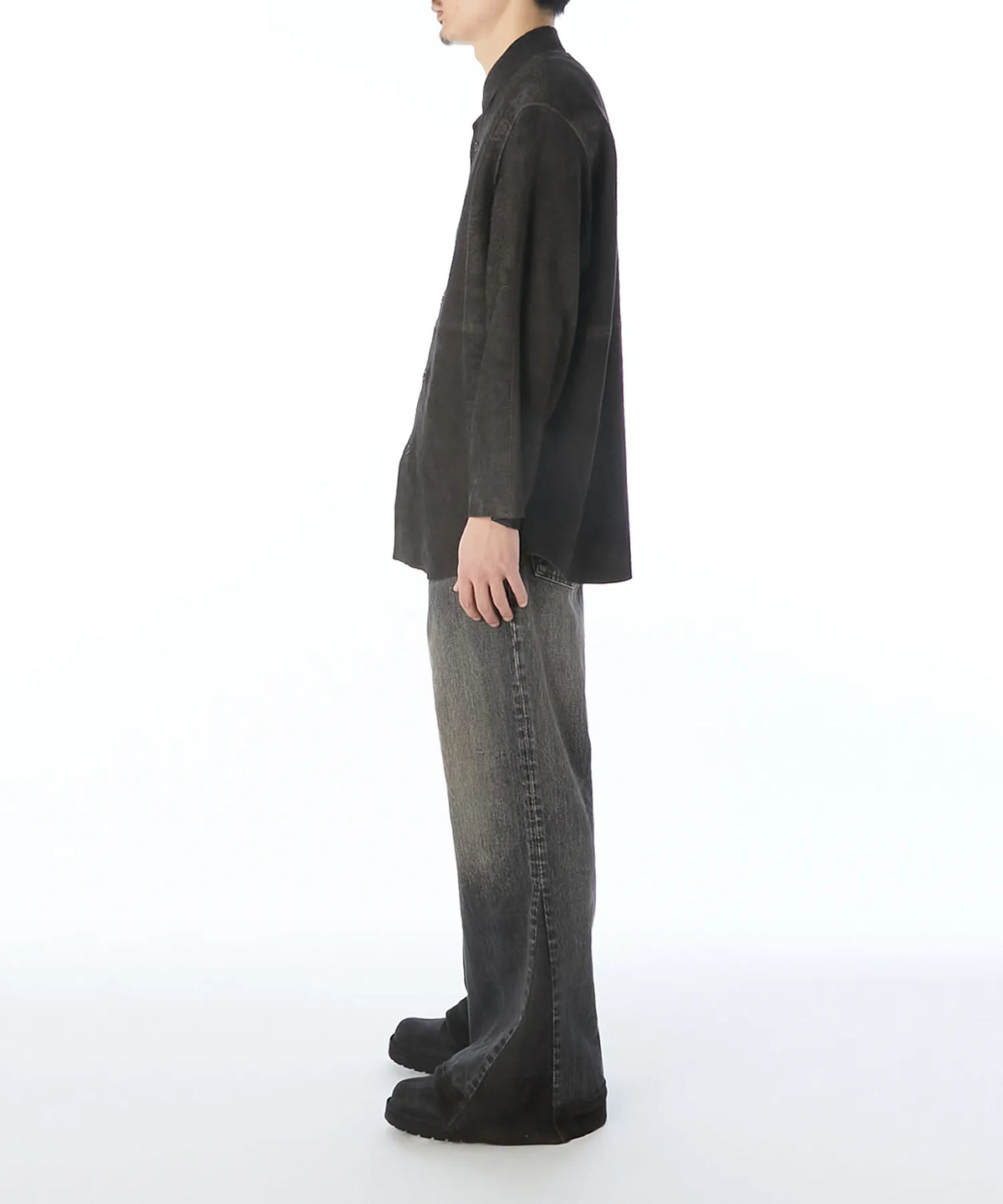 [2262-SH21-044] SUEDE SHIRT
