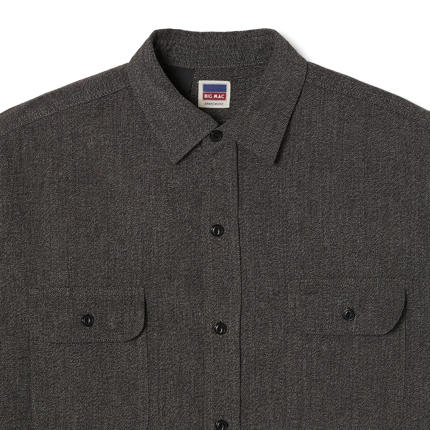 [2262-SH60-026] N.HOOLYWOOD COMPILE × BIG MAC / BLACK CHAMBRAY WORK SHIRT