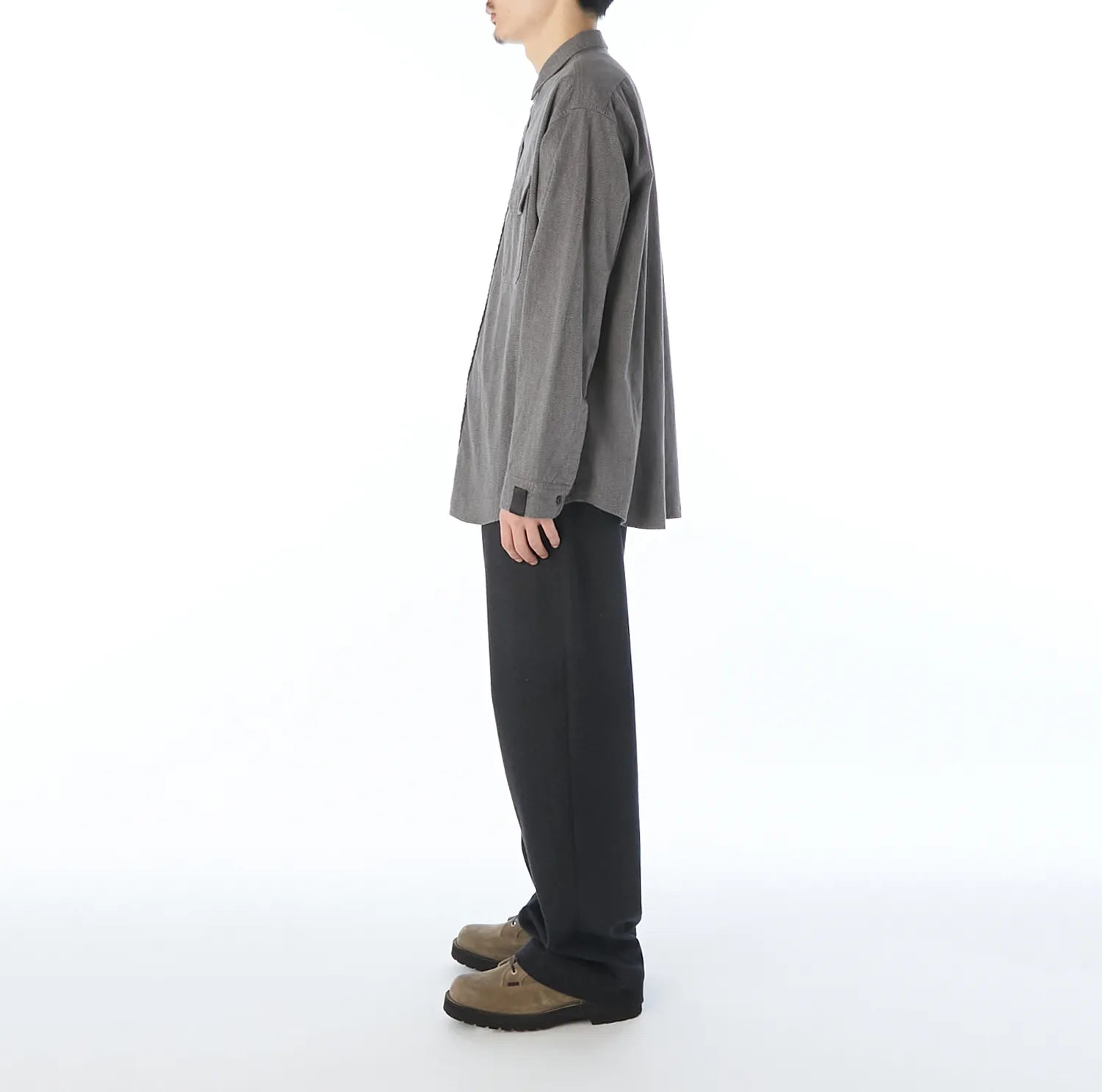 [2262-SH60-026] N.HOOLYWOOD COMPILE × BIG MAC / BLACK CHAMBRAY WORK SHIRT