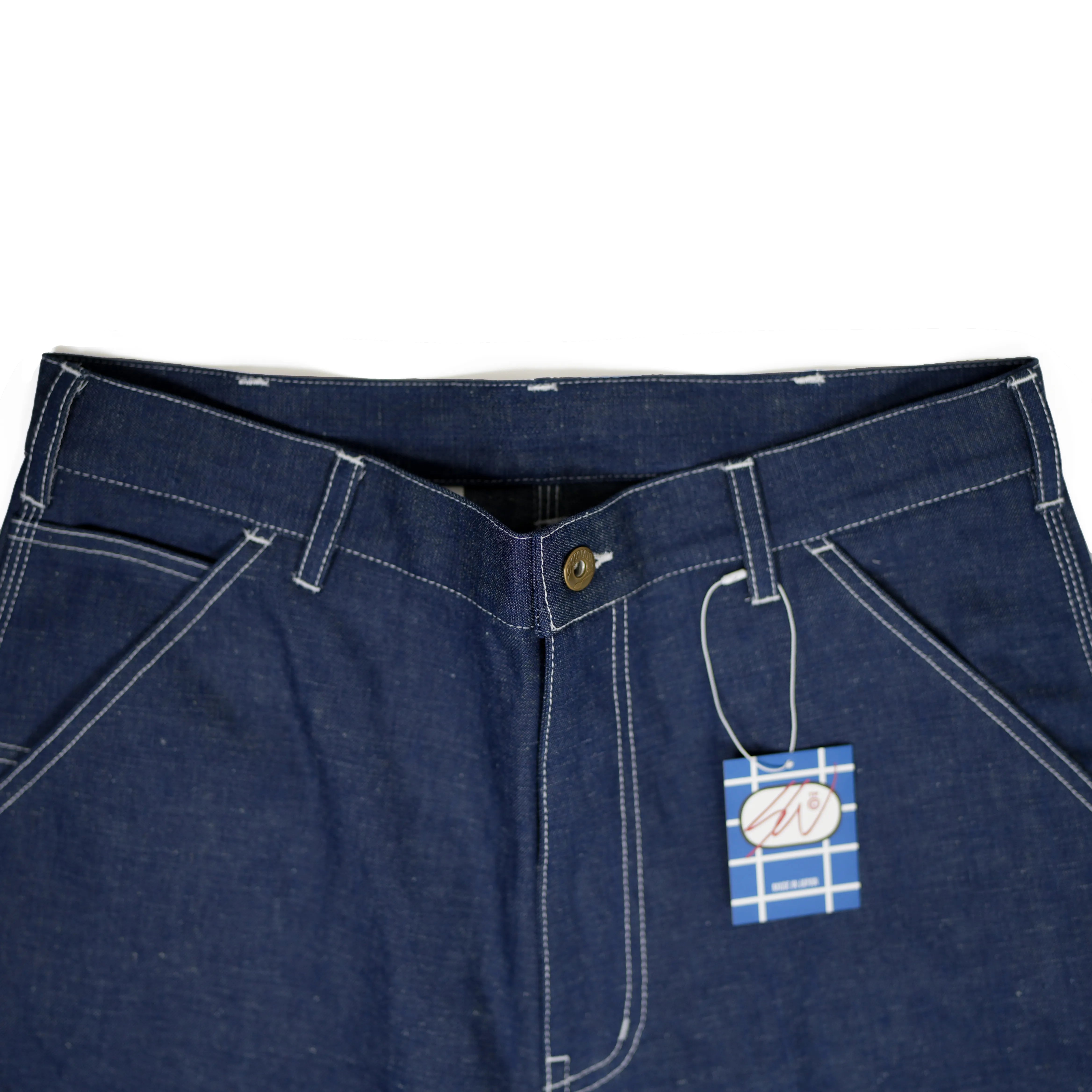 RAW DENIM CARPENTER PANTS