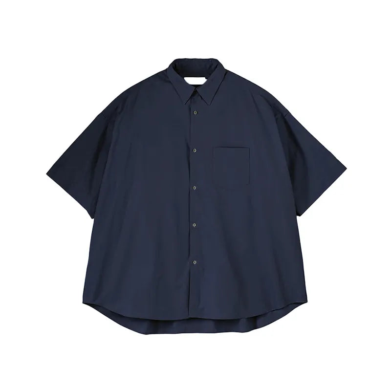 Broad S/S Oversized Regular Collar Shirt