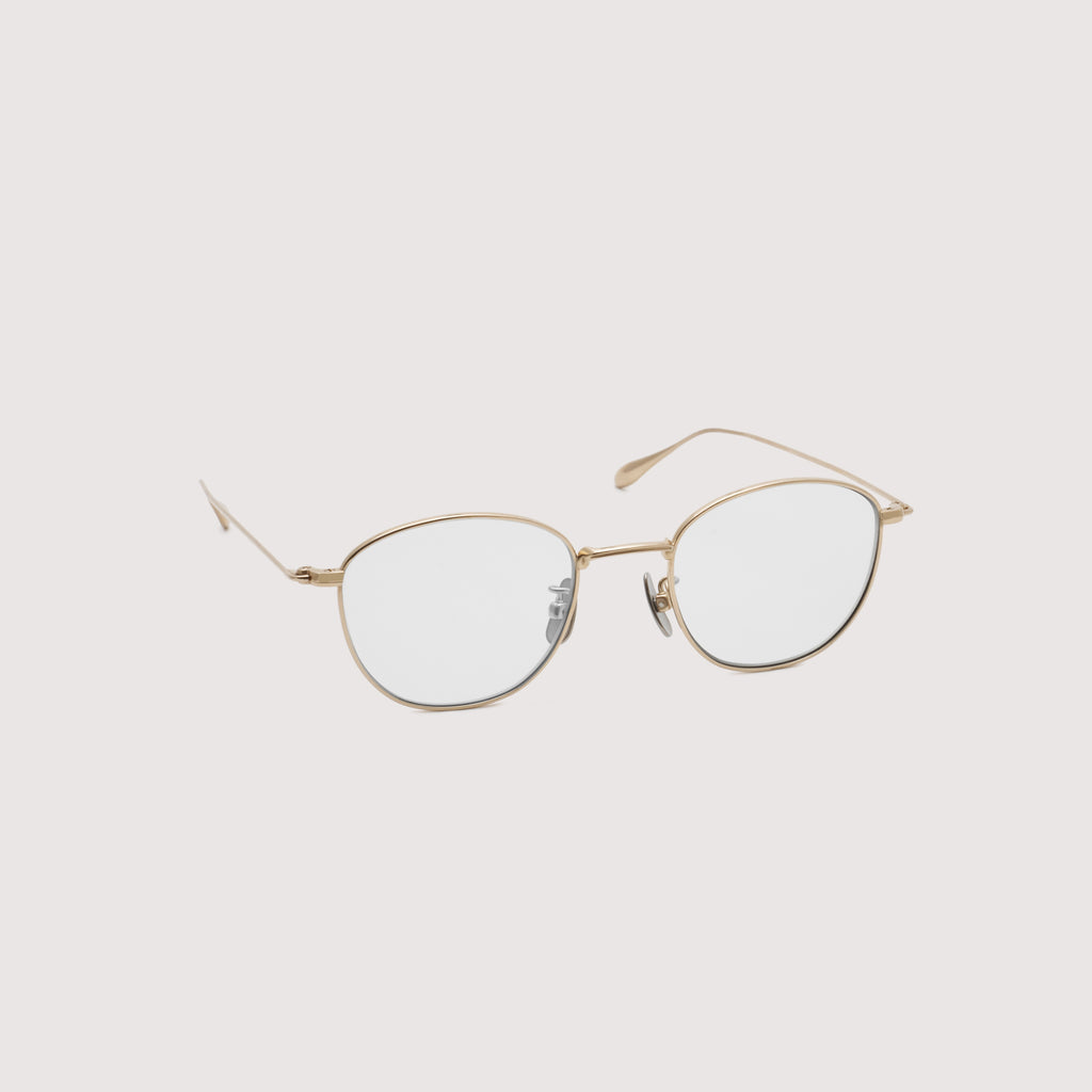 KOUGETSU #3 CHAMPAGNE GOLD × CLEAR to D.GREY（調光レンズ）