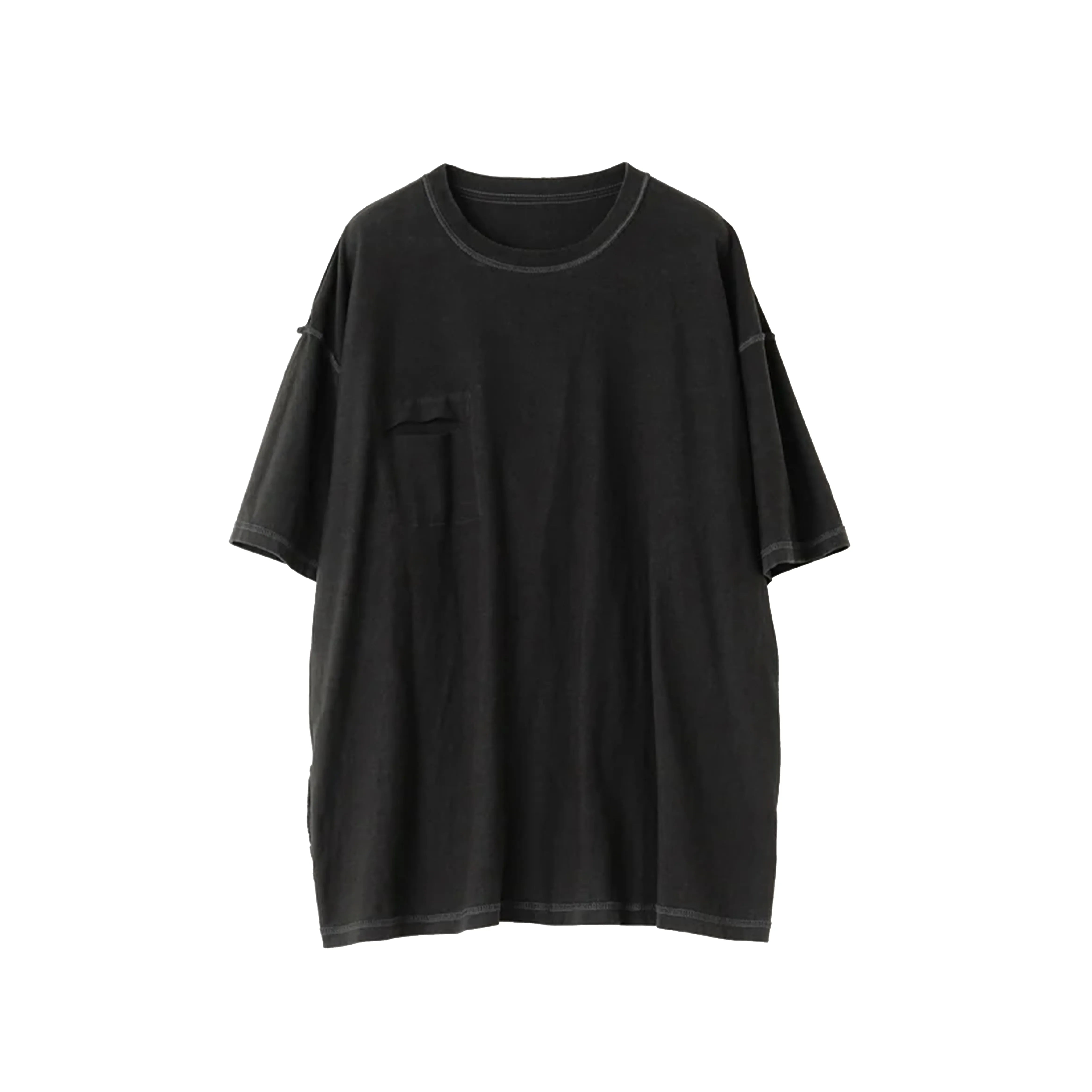 REVERSIBLE LOOSE FIT POCKET TEE