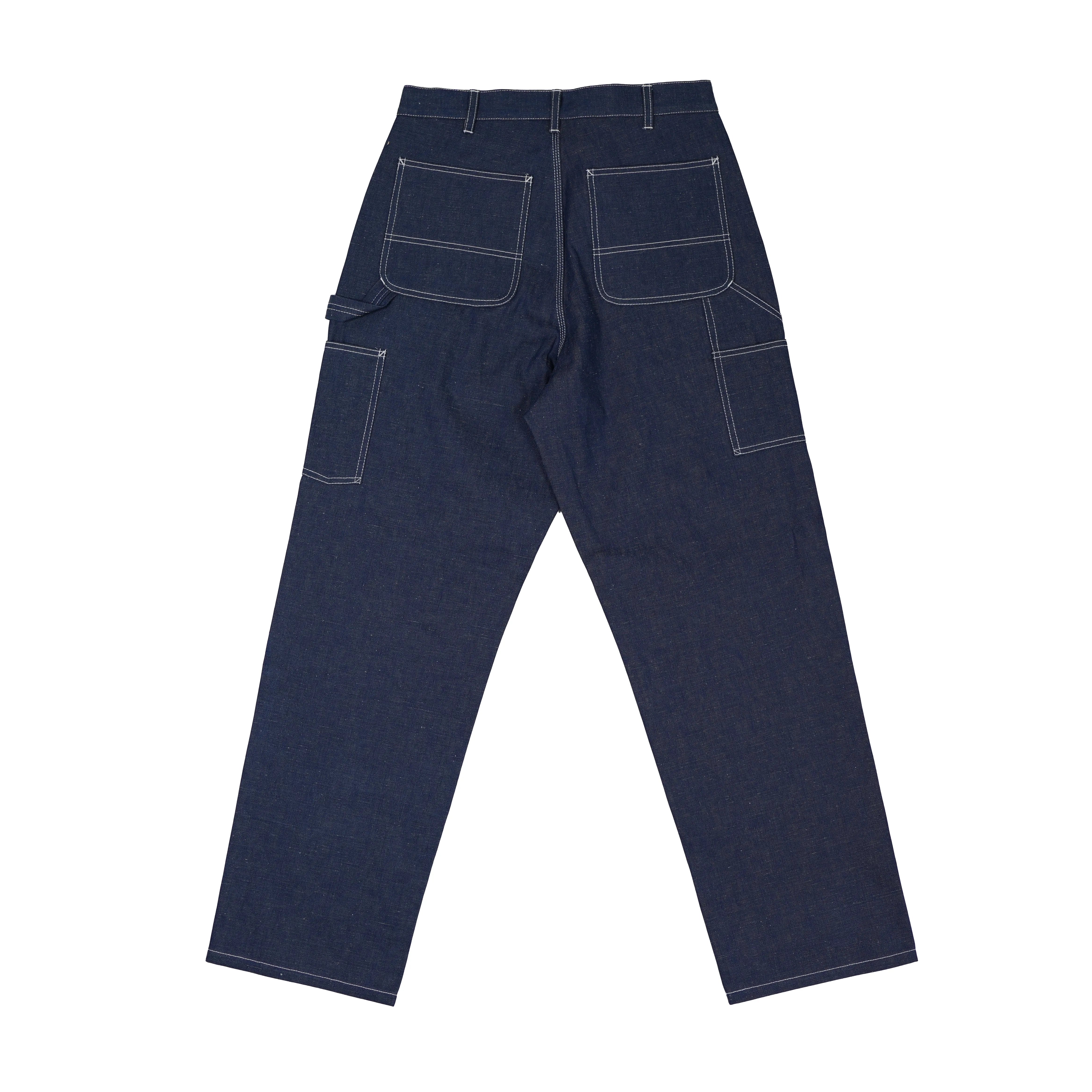 RAW DENIM CARPENTER PANTS