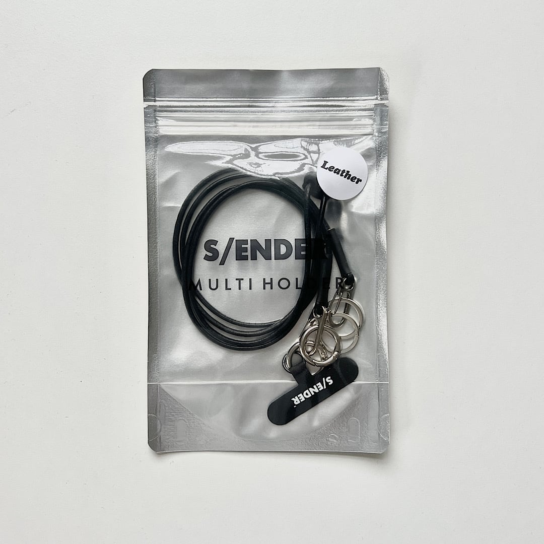 MULTIHOLDER/LONG(LEATHER) [2 COLORS]