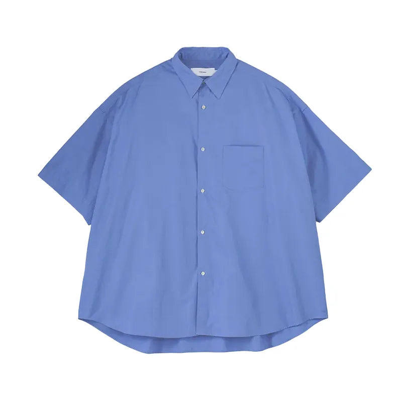 Broad S/S Oversized Regular Collar Shirt