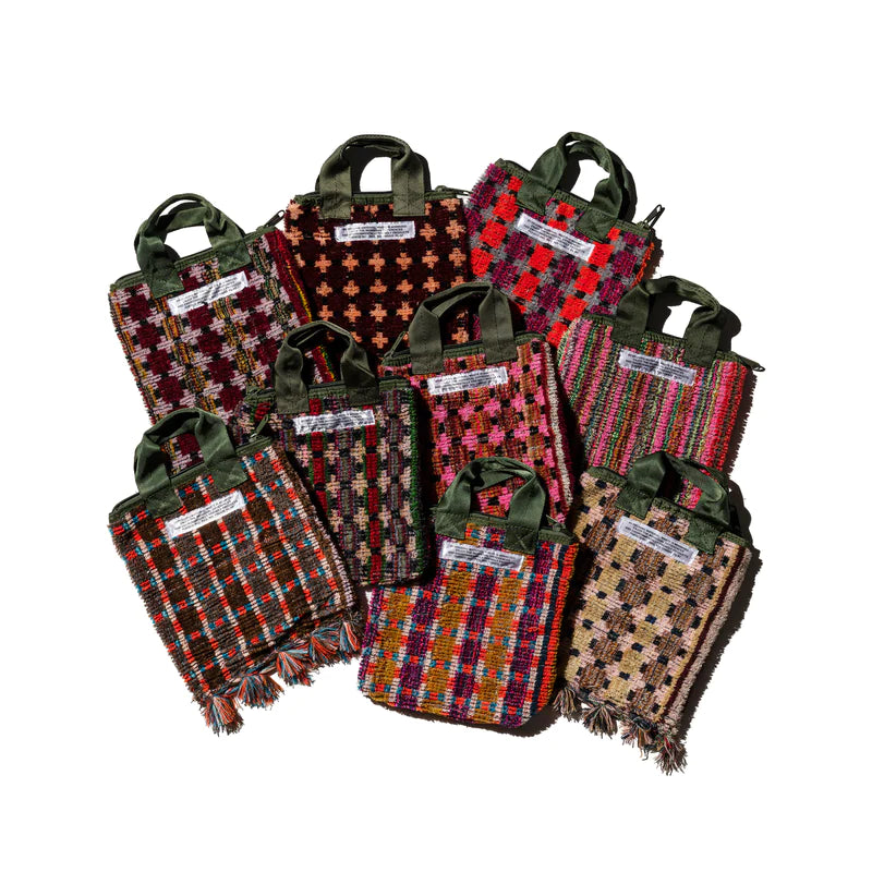 PUEBCO / TRUCK SEAT FABRIC SMALL TOTE