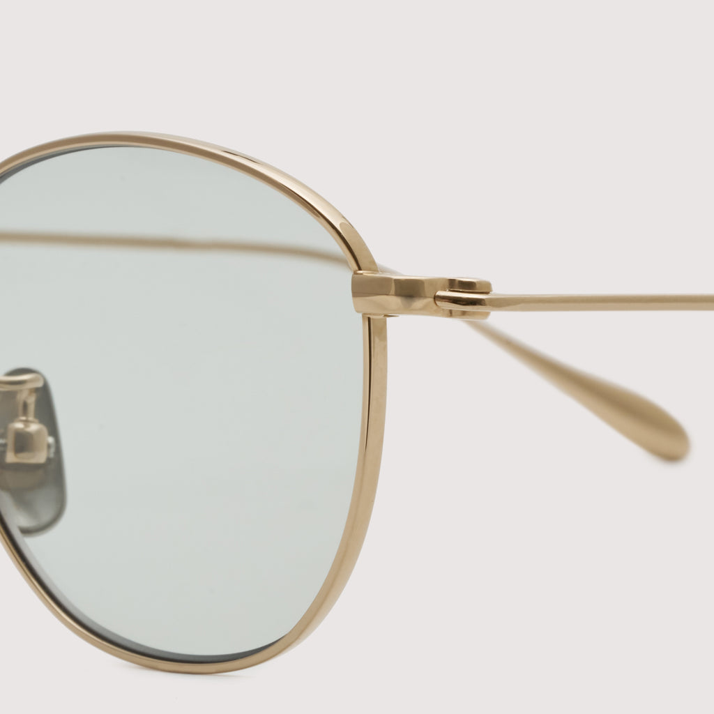 KOUGETSU #4 CHAMPAGNE GOLD × GREY GREEN to D.GREY（調光レンズ）