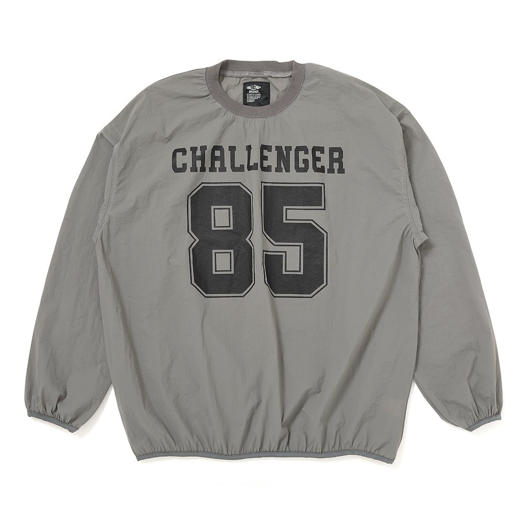 L/S NUMBERS WIND CREW  [2 COLORS ]