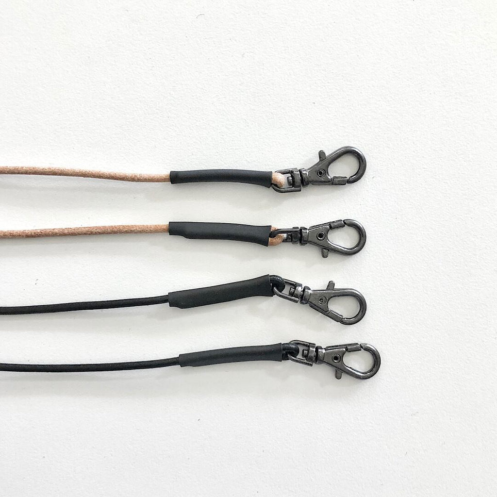 MASK STRAP [LEATHER] [2 COLORS]