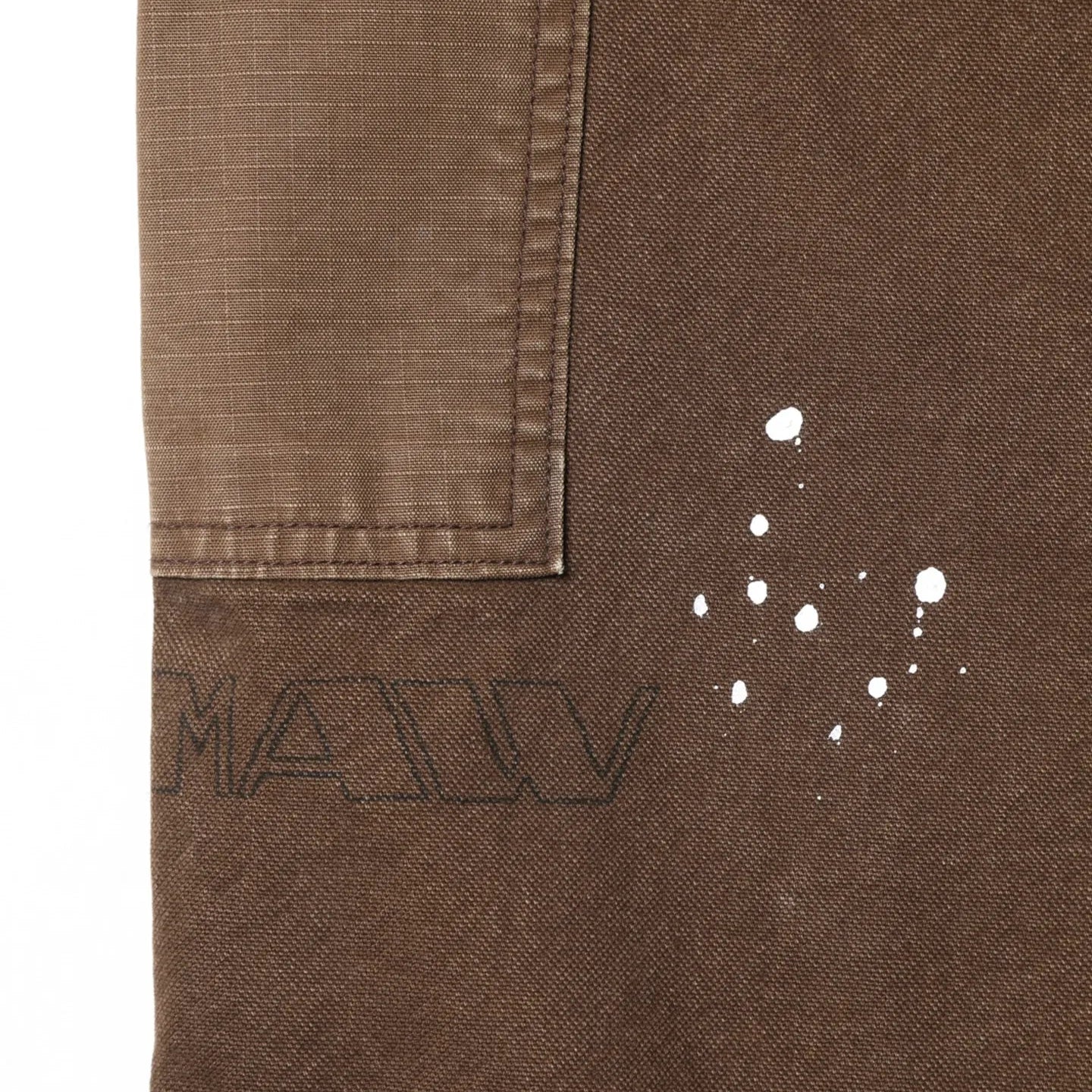 HANDWRITING CANVAS WORK SHORTS