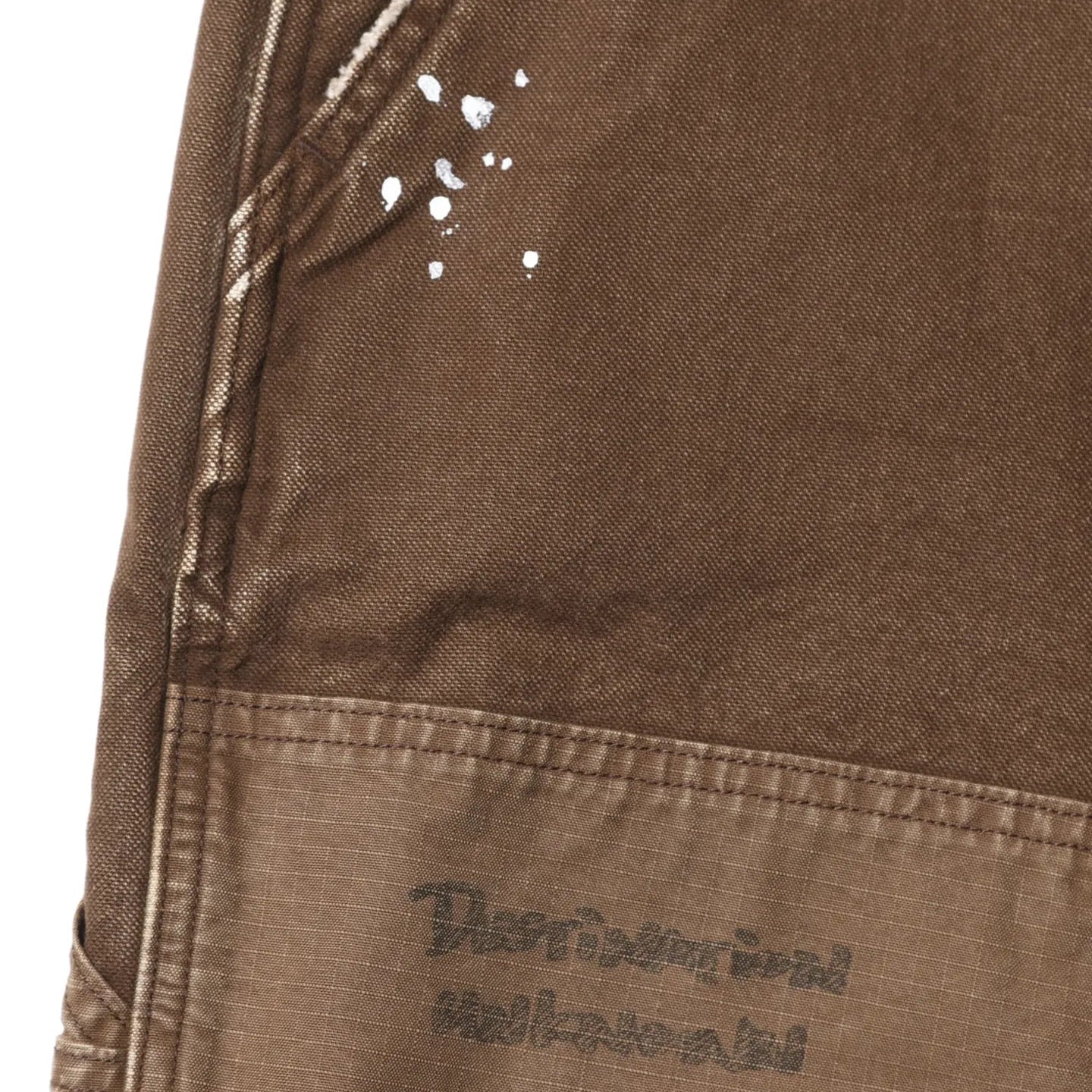 HANDWRITING CANVAS WORK SHORTS