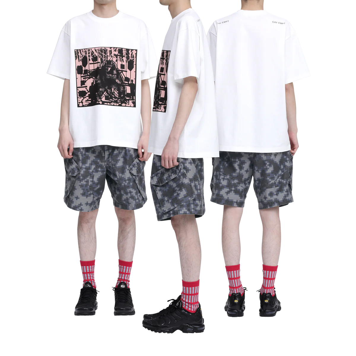 STRUCTURE SOCKS RED