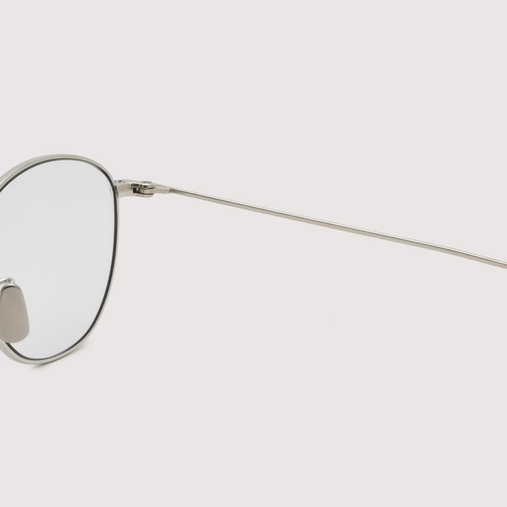 KOUGETSU #1 PLUTINUM SILVER × CLEAR to D.GREY（調光レンズ）