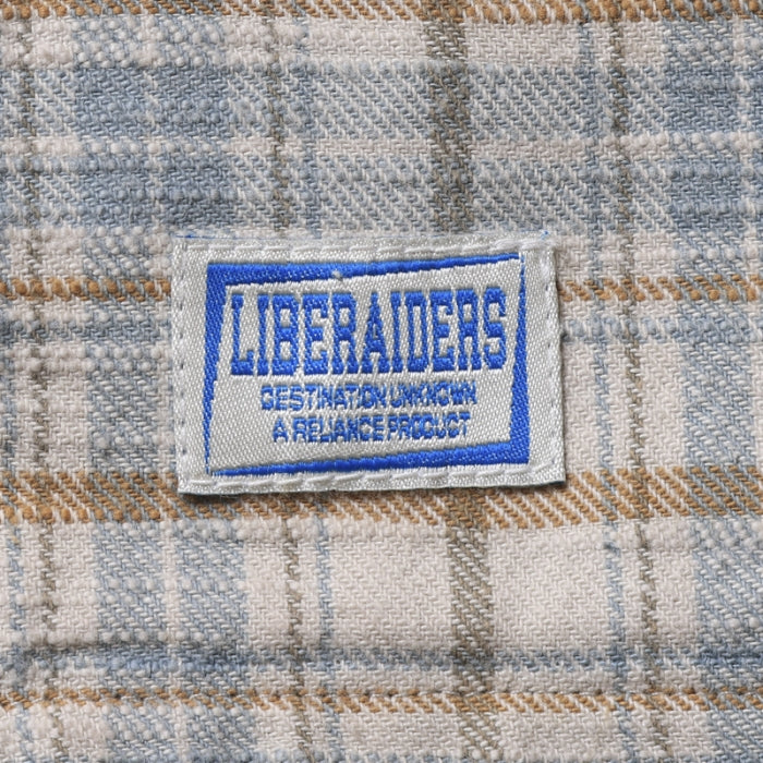 GARMENT WASHED PLAID SHIRT [3 COLORS]