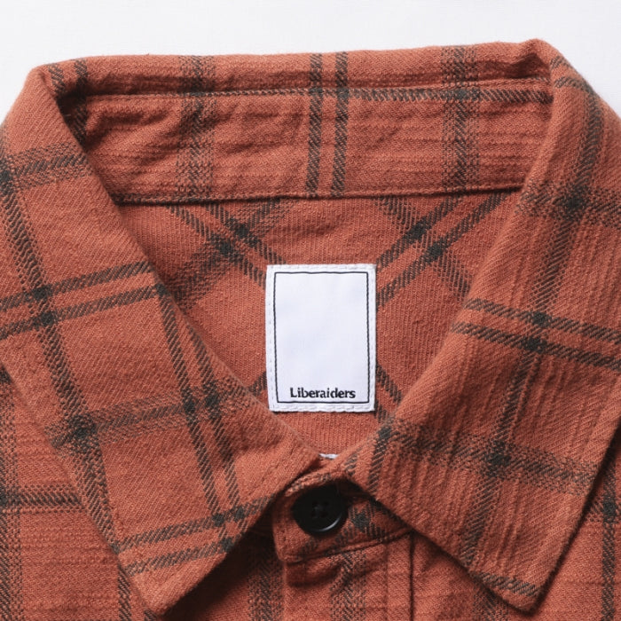 GARMENT WASHED PLAID SHIRT [3 COLORS]