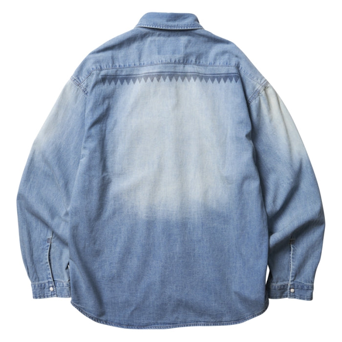 TRIBAL DENIM SHIRT [2 COLORS]