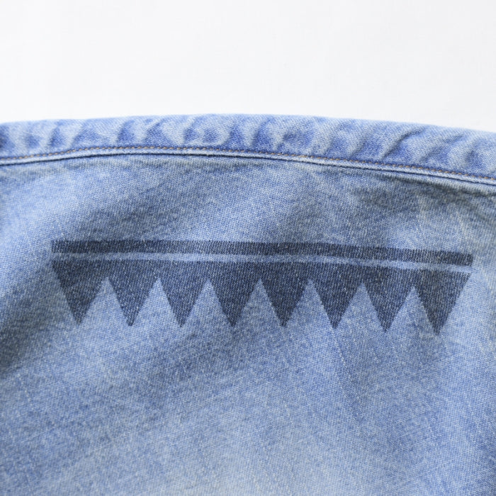 TRIBAL DENIM SHIRT [2 COLORS]