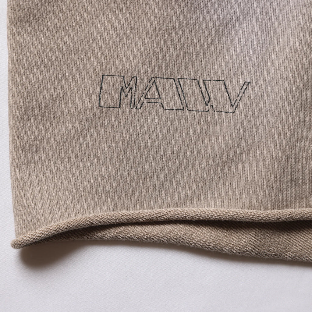 HANDWRITING PRINT SWEAT SHORTS