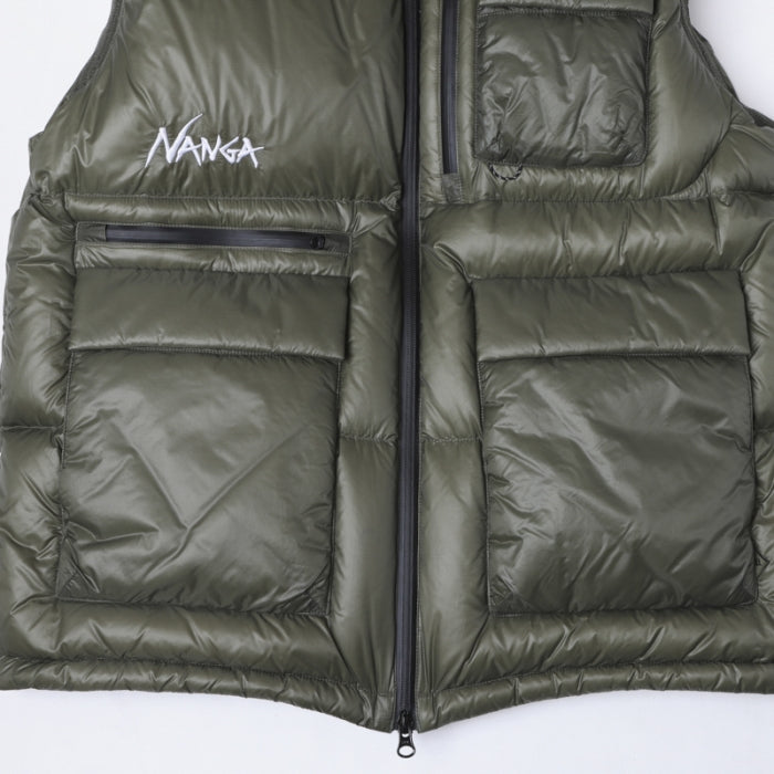 NANGA X LIBERAIDERS RIPSTOP NYLON DOWN VEST [2 COLORS]