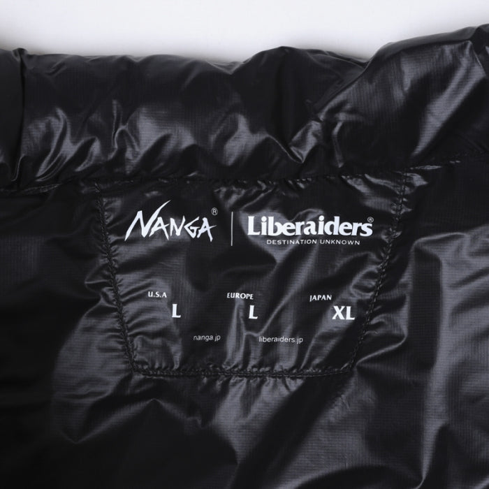 NANGA X LIBERAIDERS RIPSTOP NYLON DOWN VEST [2 COLORS]