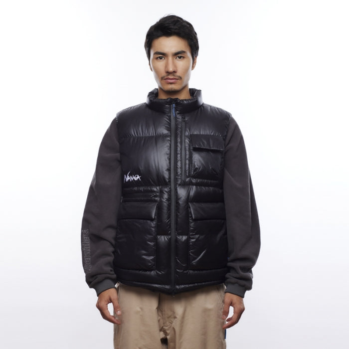 NANGA X LIBERAIDERS RIPSTOP NYLON DOWN VEST [2 COLORS]