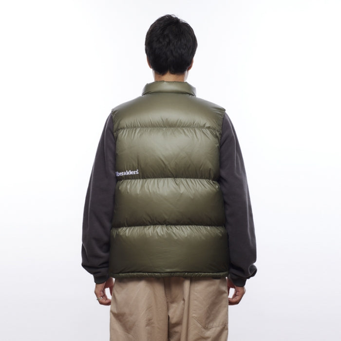 NANGA X LIBERAIDERS RIPSTOP NYLON DOWN VEST [2 COLORS]