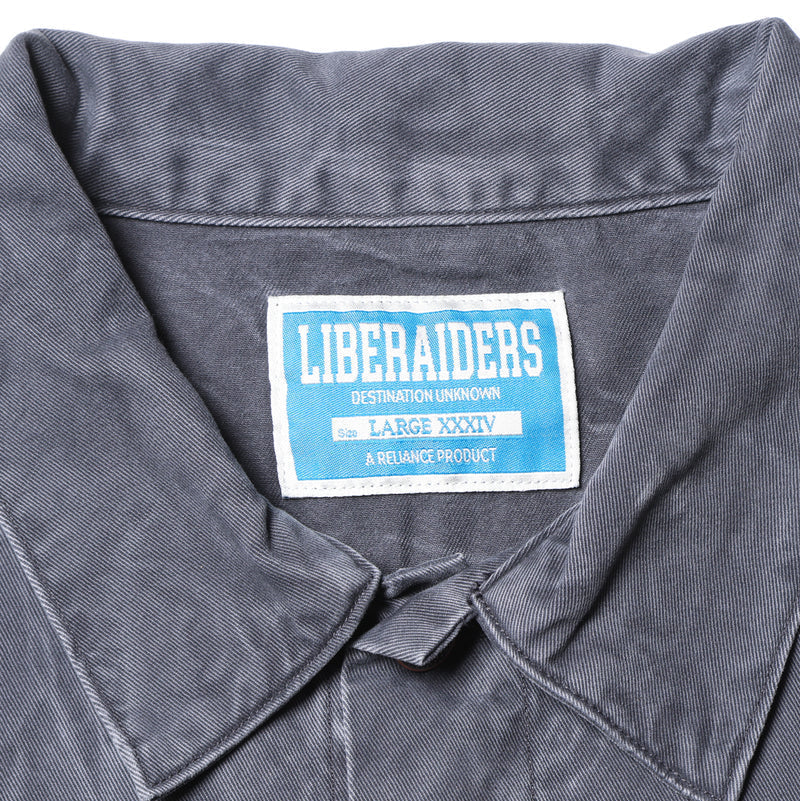 GARMENT DYED TRUCKER JACKET
