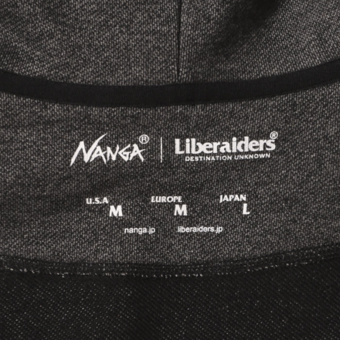 NANGA X LIBERAIDERS ECO HYBRID HOODIE