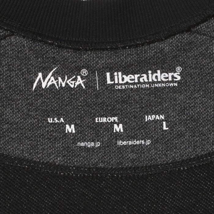 NANGA X LIBERAIDERS ECO HYBRID SWEATSHIRT