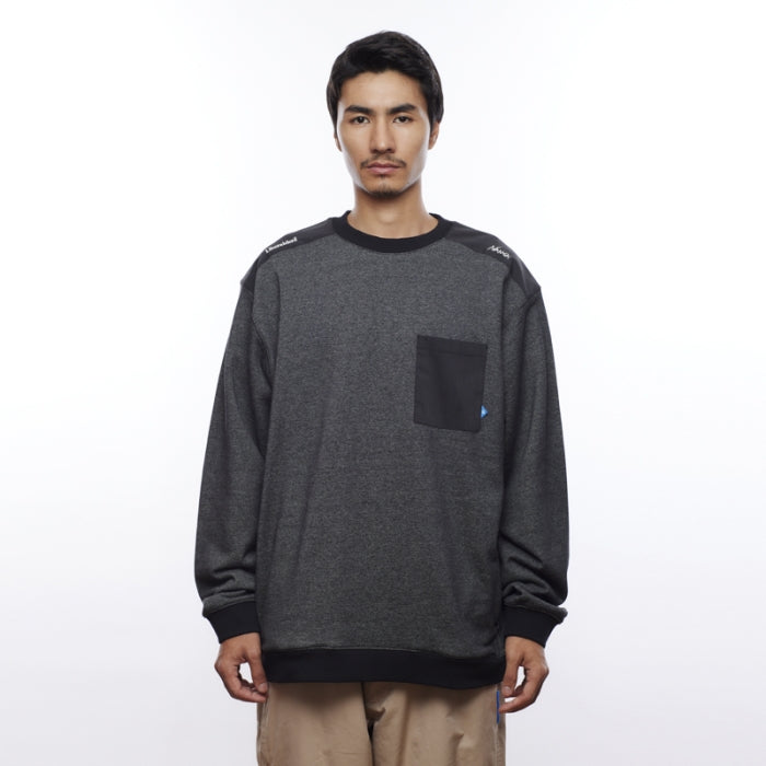 NANGA X LIBERAIDERS ECO HYBRID SWEATSHIRT