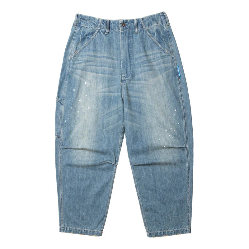 DENIM SARROUEL PANTS