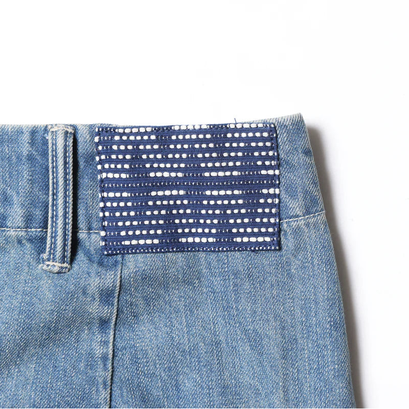 DENIM SARROUEL PANTS