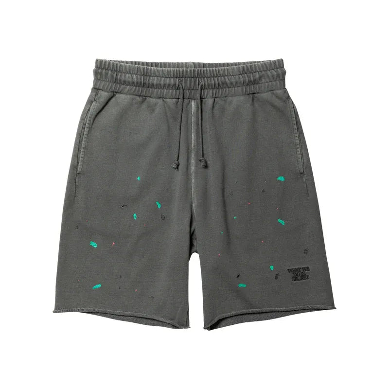 PIGMENT DYED SWEAT SHORTS