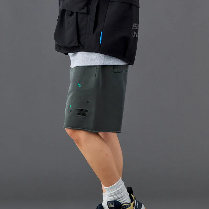 PIGMENT DYED SWEAT SHORTS