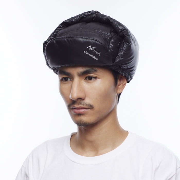 NANGA X LIBERAIDERS RIPSTOP NYLON DOWN CAP [2 COLORS]