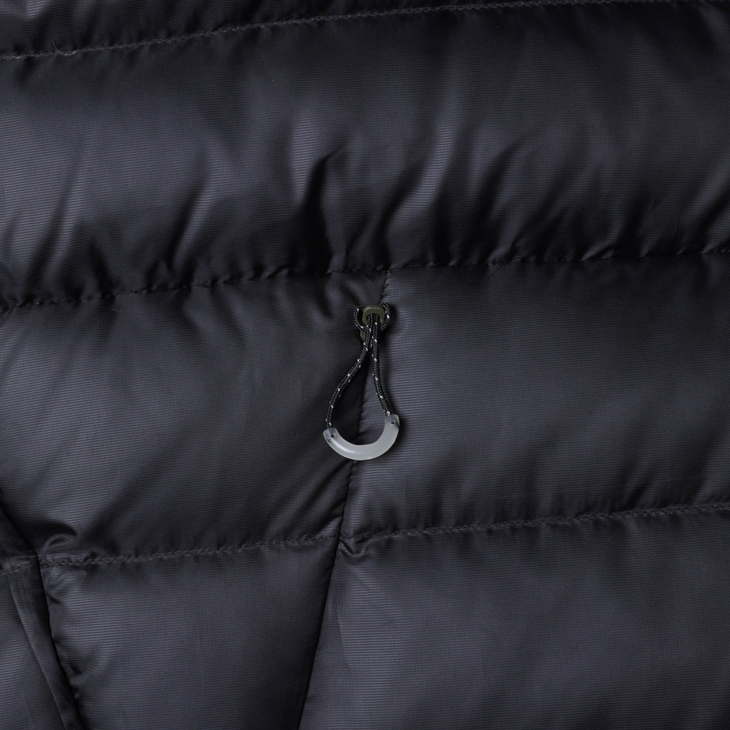 DOWN HALF ZIP HOODIE