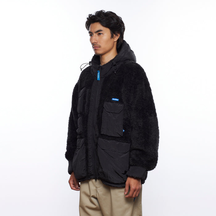 PILE FLEECE UTILITY JACKET [2 COLORS]