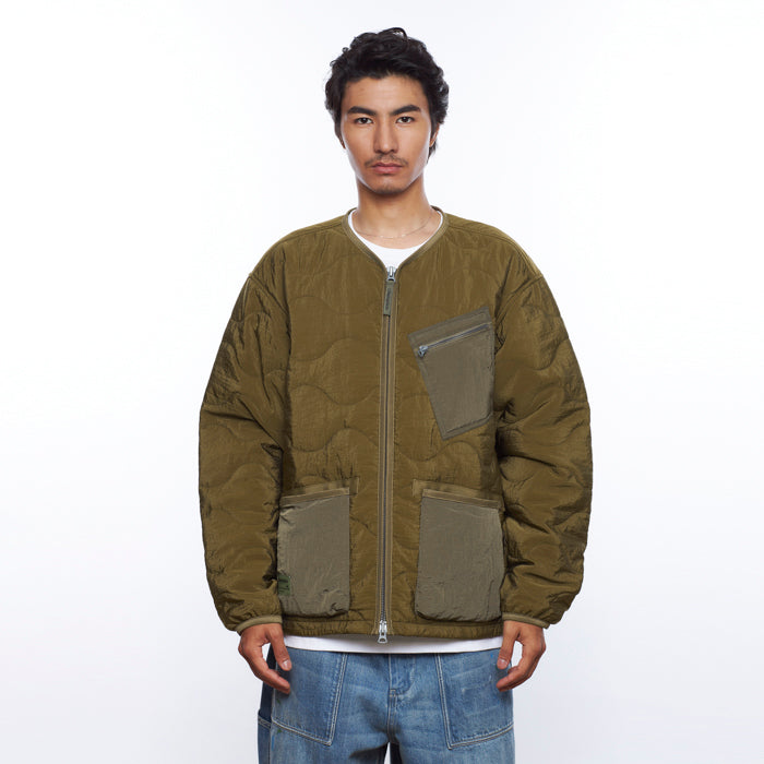 QUILTED MILITARY JACKET [2 COLORS]