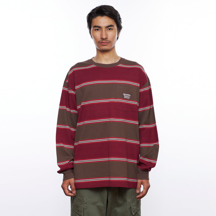 STRIPE L/S TEE [2 COLORS]