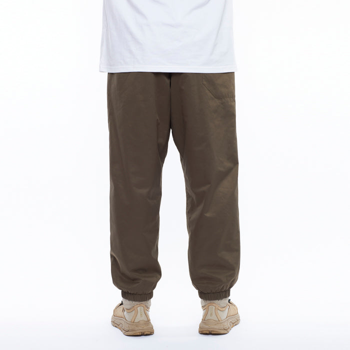 PUFFER CHINO TROUSERS