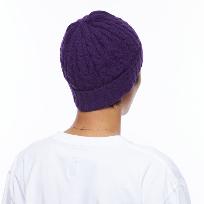 CABLE KNIT CAP [3 COLORS]