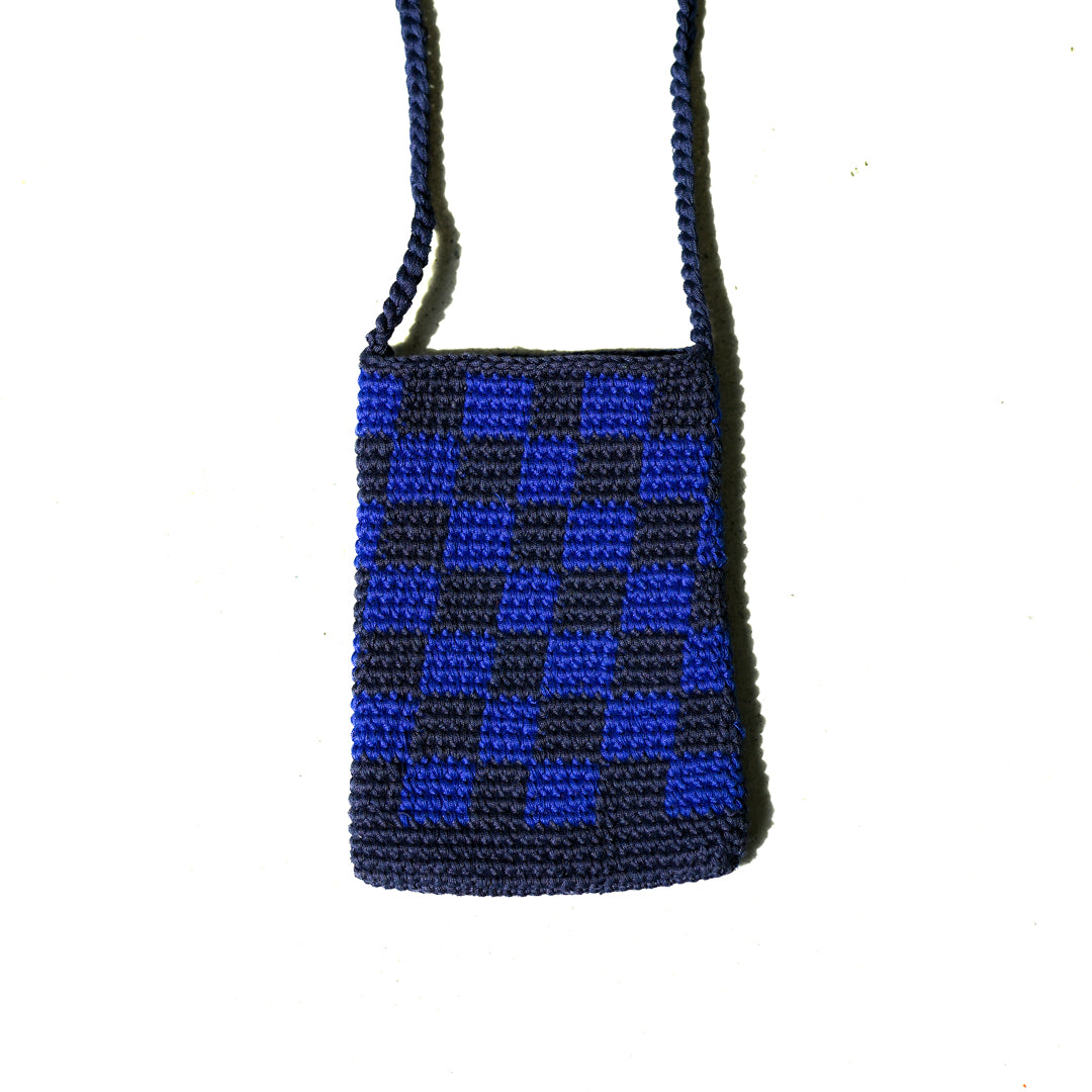 el mare / DELSOL Checkered flag bag mini