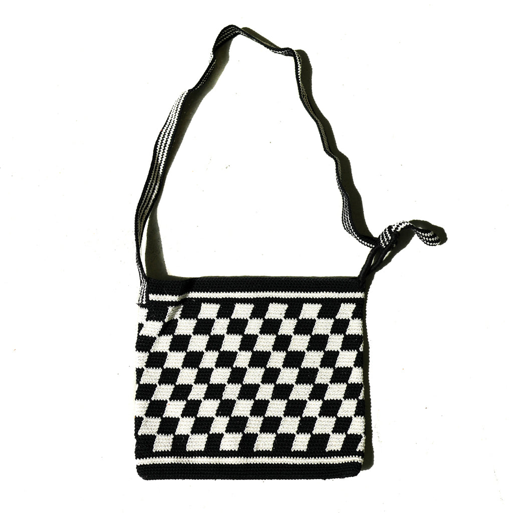 el mare / DELSOL Checkered flag bag