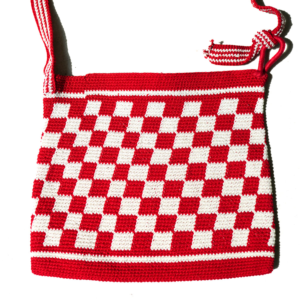 el mare / DELSOL Checkered flag bag