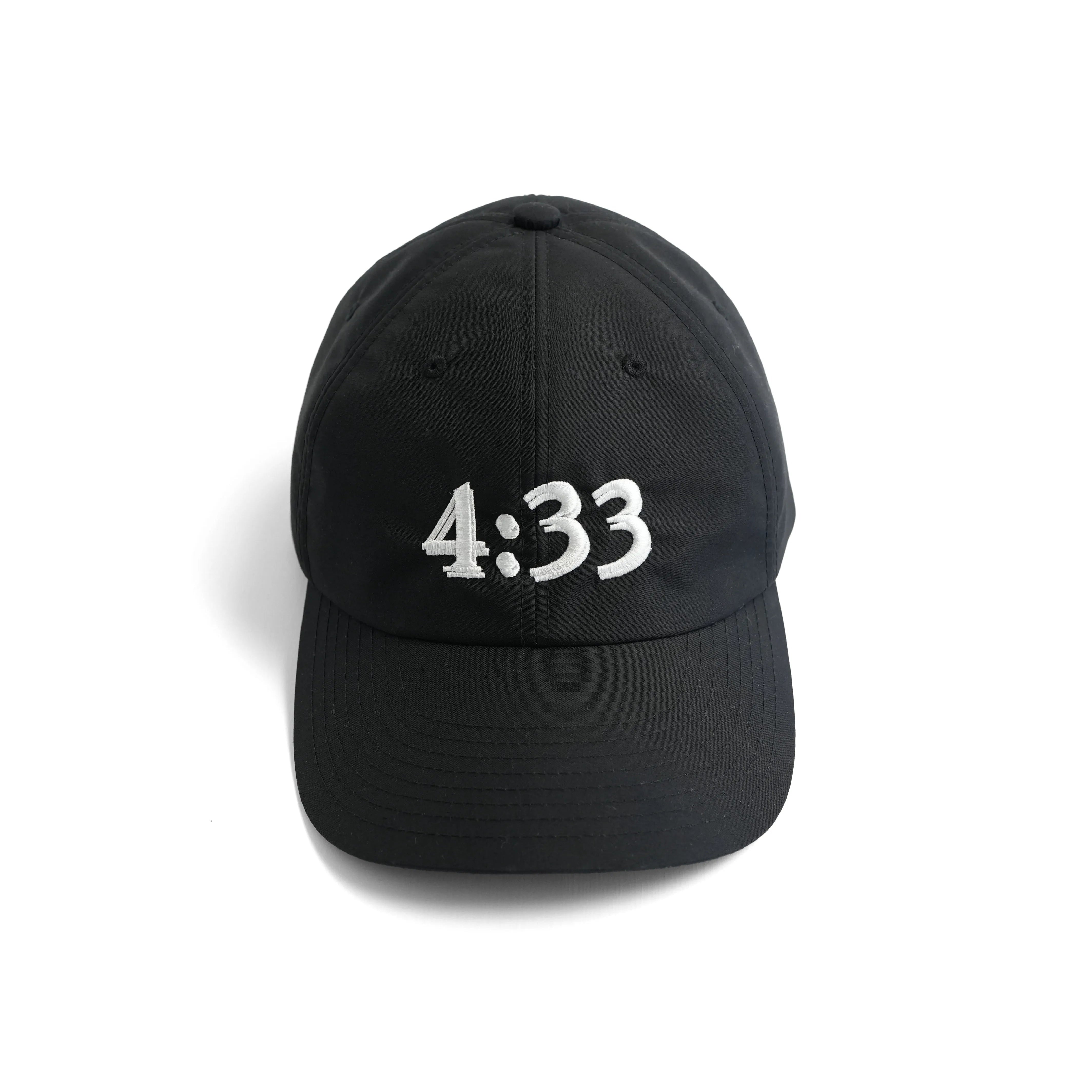 PRE CURVE BRIM 6 PANEL CAP (4:33) [2 COLORS]